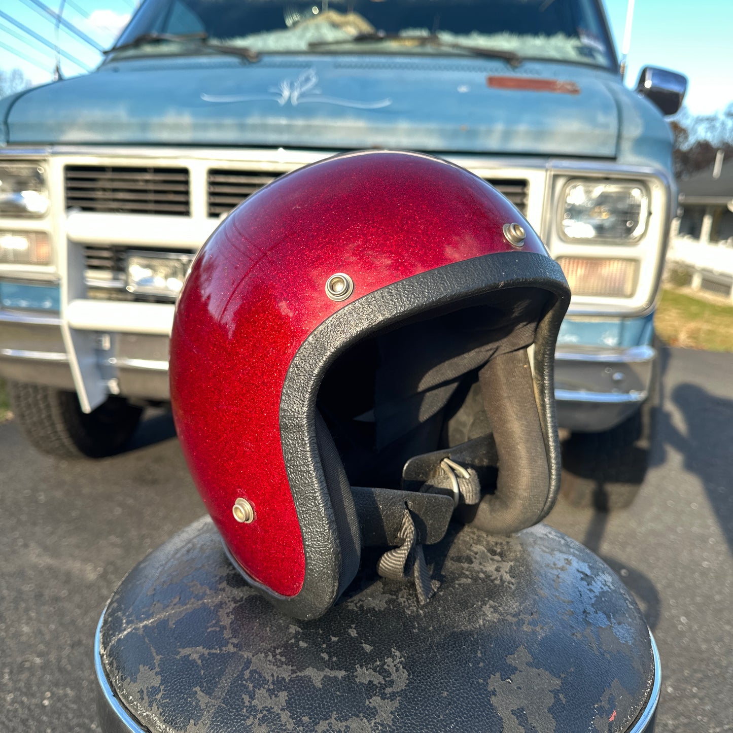 ROP metalflake 3/4 Helmet