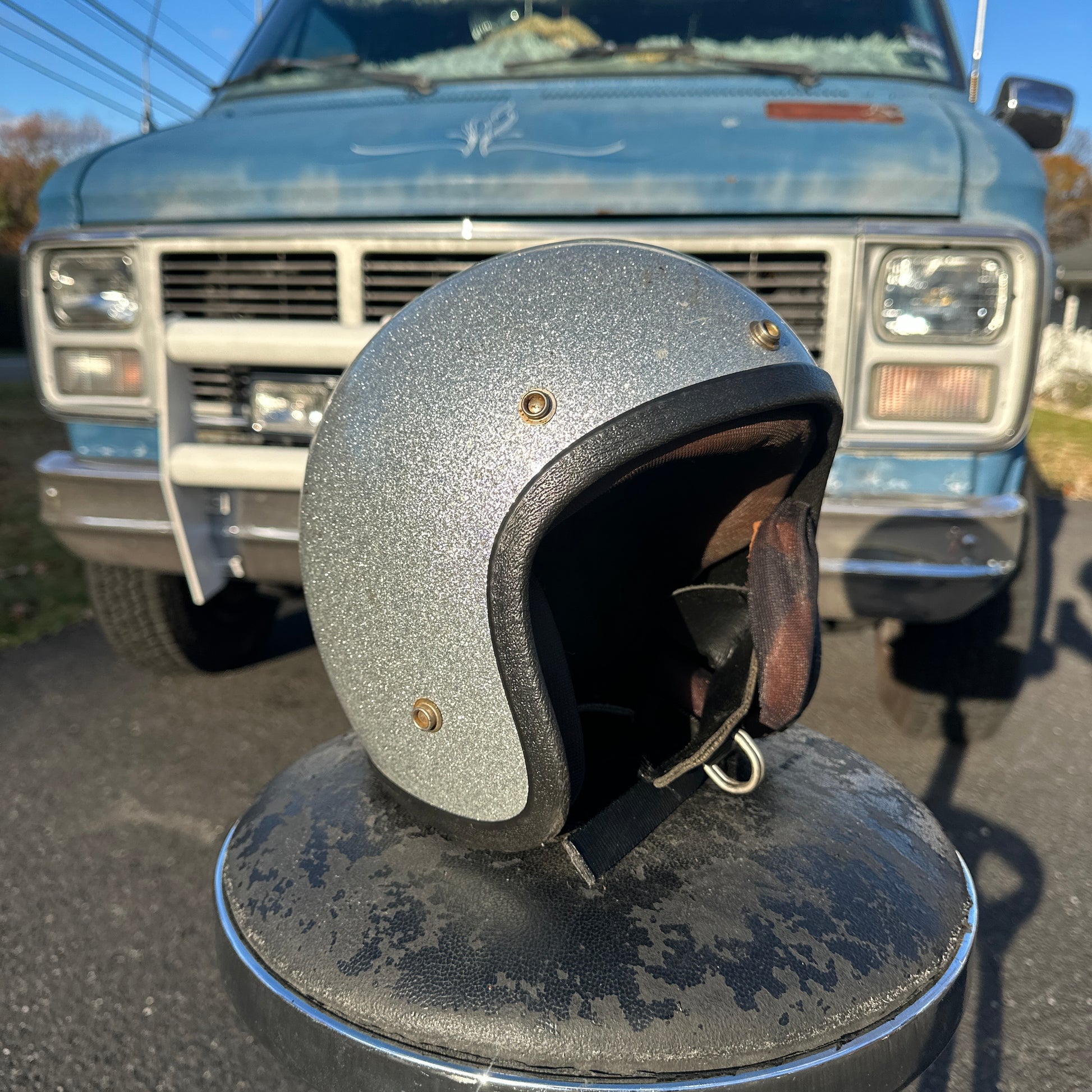 fury motorcycle helmet Fury 300 metalflake 3/4 Helmet
