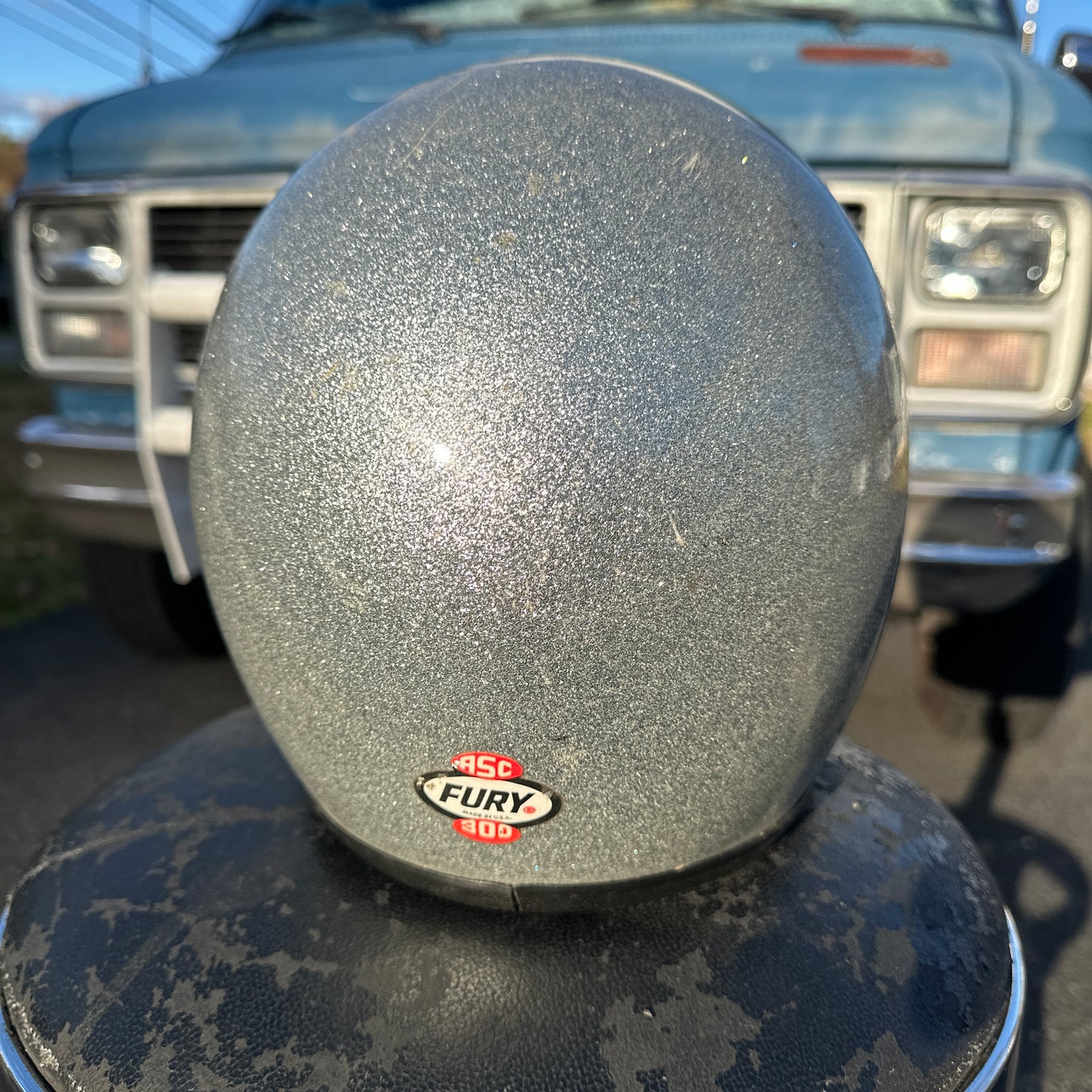 Fury 300 metalflake 3/4 Helmet