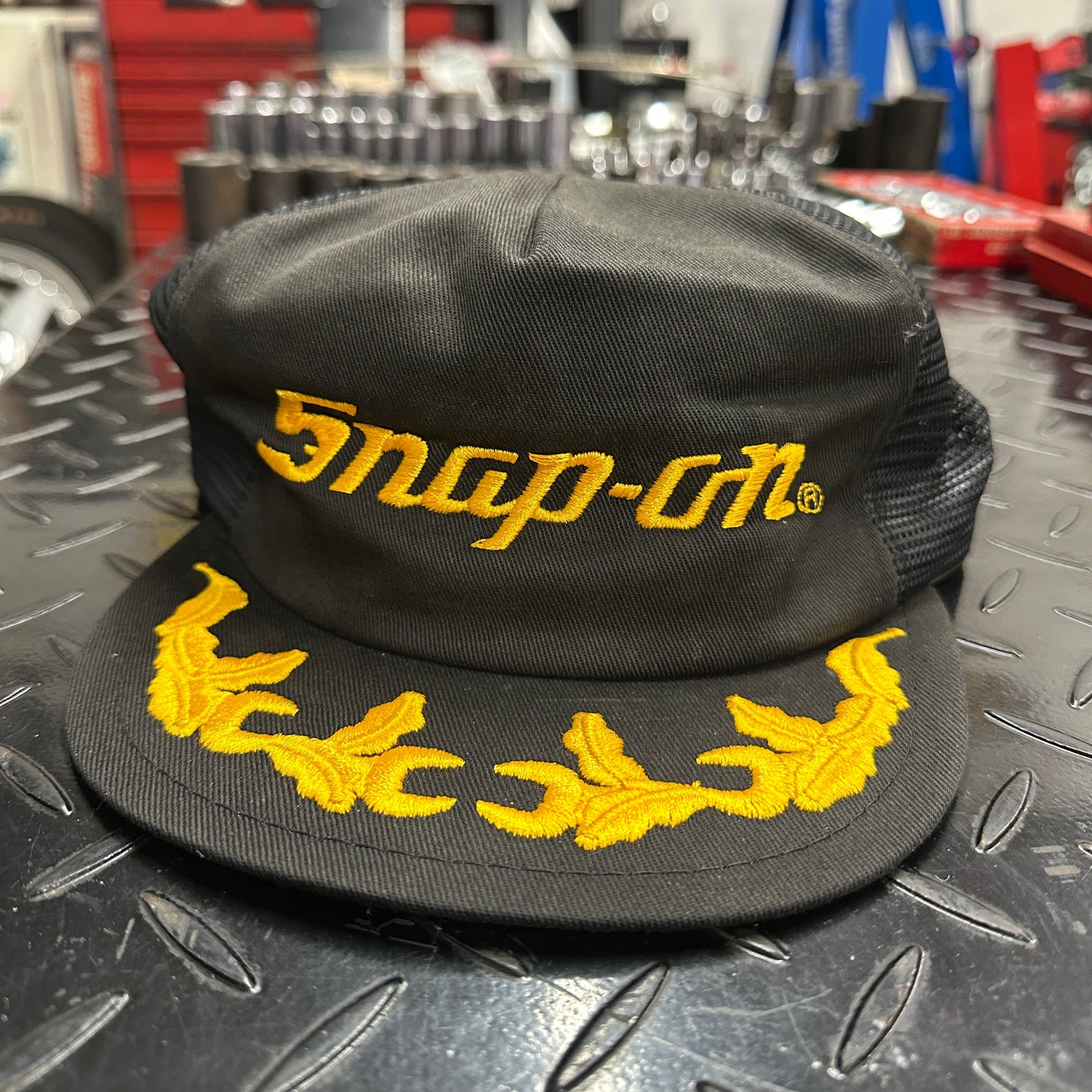 Vintage Snap-On Scrambled Eggs Hat