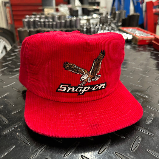 Vintage Snap-On Eagle Corduroy Hat