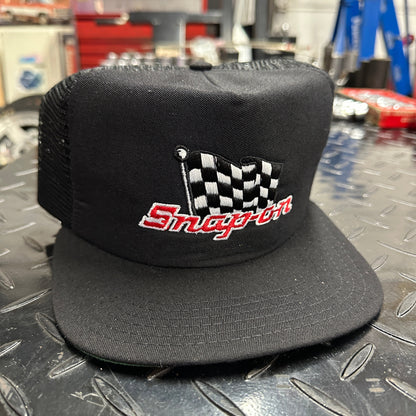 Vintage Snap-On Trucker Hat Black