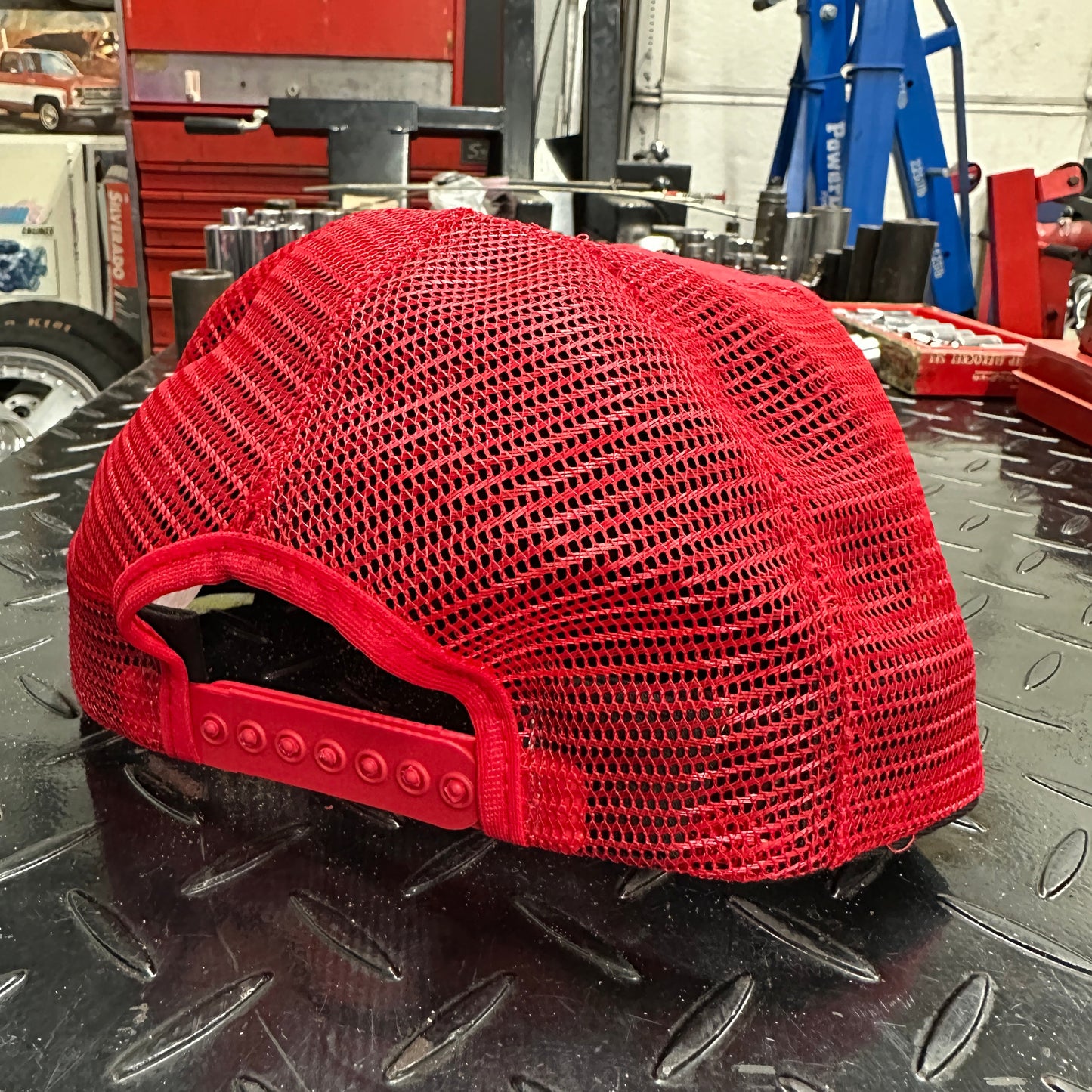 Vintage Snap-On Trucker Hat Red