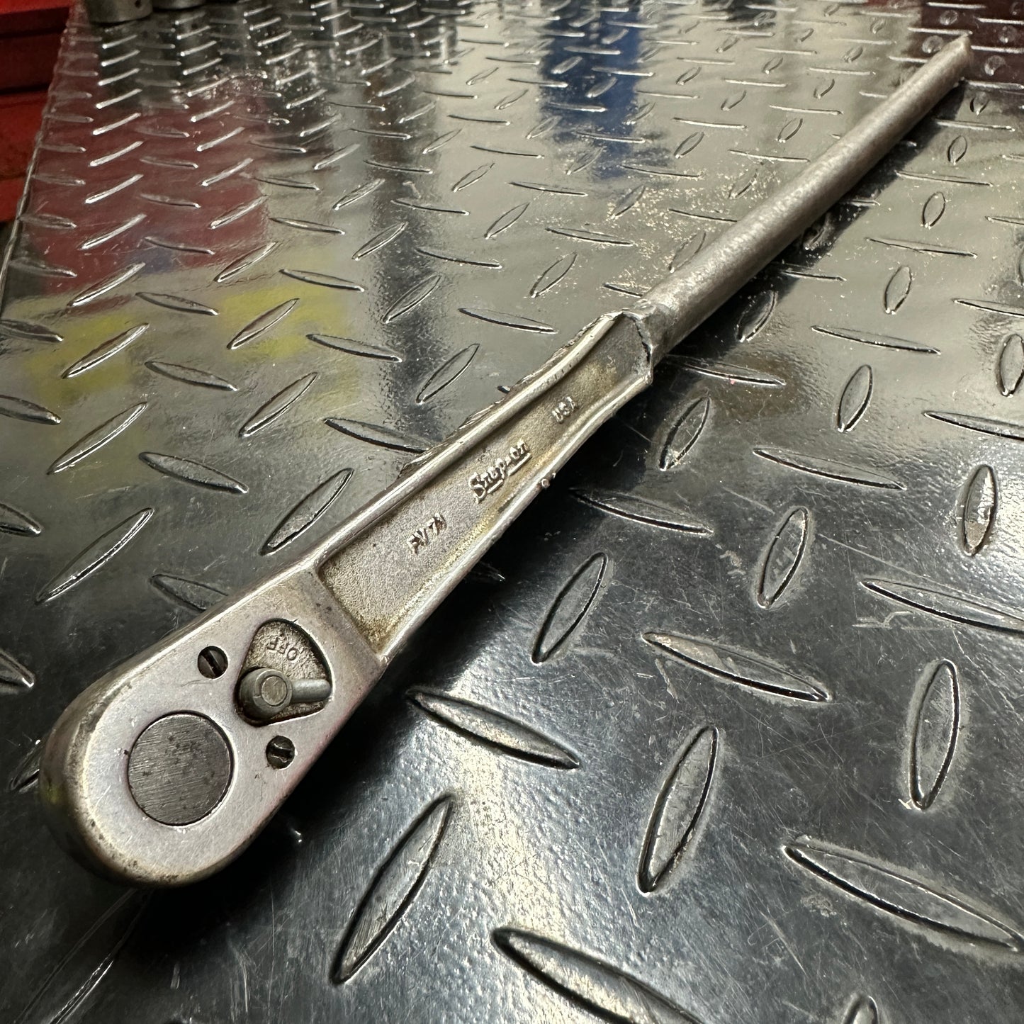 Snap-On FV71 3/8" Ratcheting Spud Wrench Breaker Bar Combo Tool