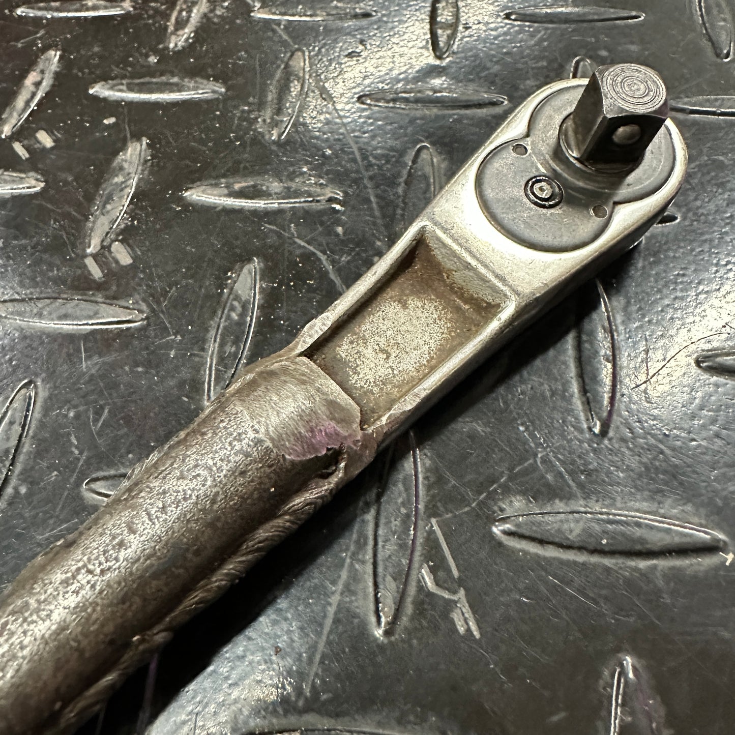 Snap-On FV71 3/8" Ratcheting Spud Wrench Breaker Bar Combo Tool