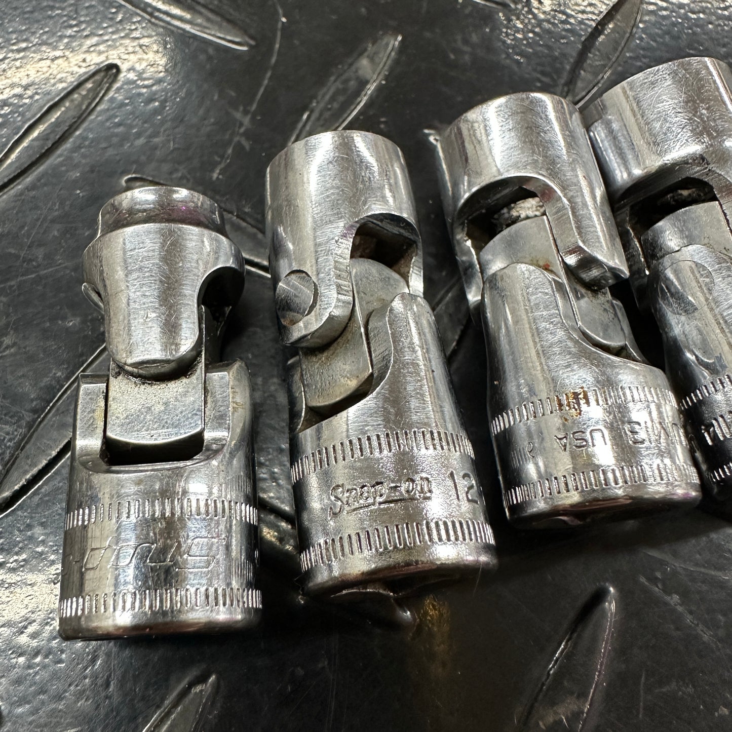 Snap-on Metric Flex Swivel 6pt Socket 8pc Set 10mm-18mm FSUM 3/8 Drive