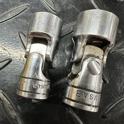 Snap-on 3/8 Drive SAE 6pt Flex Swivel Head 8pc Socket Set 5/16"-3/4" Underline