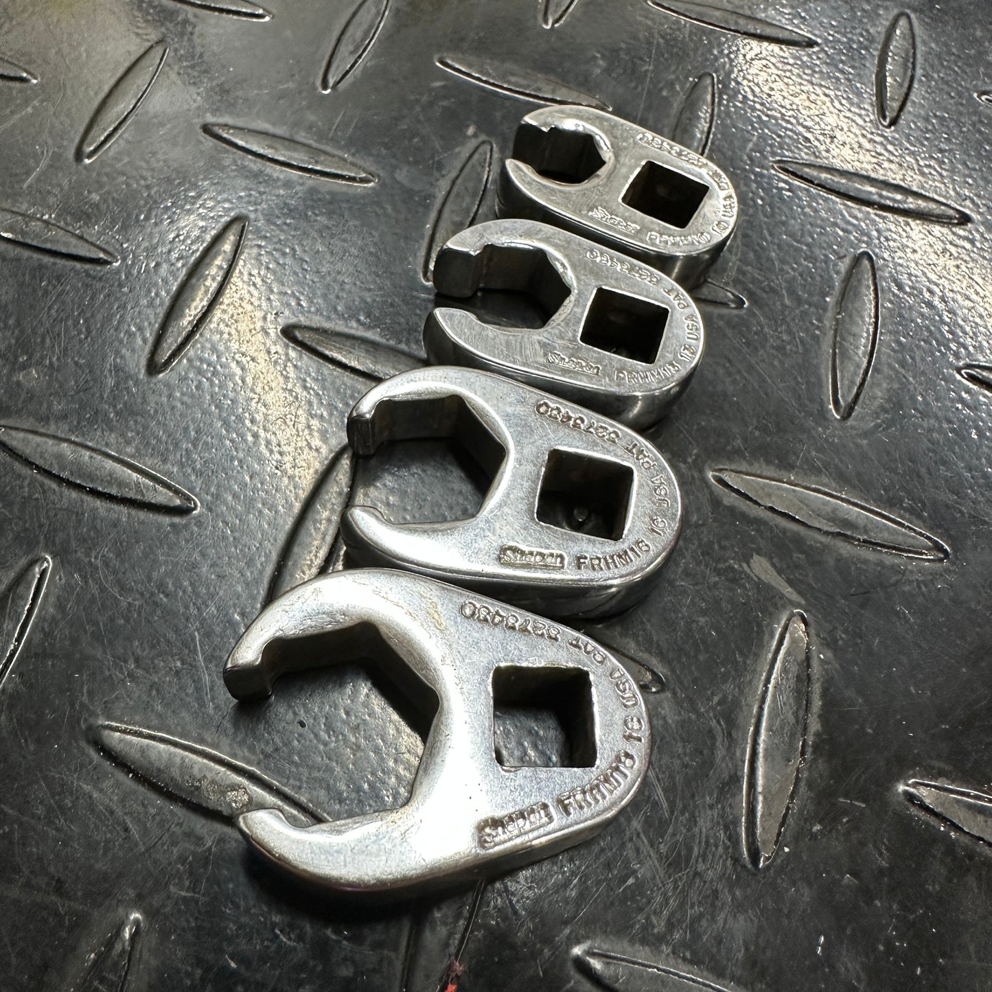 Snap-on 3/8" Drive Metric Flare Nut Crowfoot set FRHM 10mm 13 16 18mm Underline