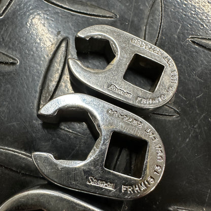 Snap-on 3/8" Drive Metric Flare Nut Crowfoot set FRHM 10mm 13 16 18mm Underline