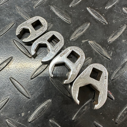 Snap-on 3/8" Drive Metric Flare Nut Crowfoot set FRHM 10mm 13 16 18mm Underline