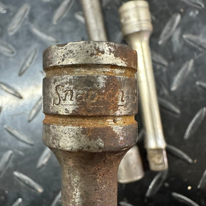Snap-on 3pc 1/2" Drive Socket Extension Early Old Logo S-12-E SX-5 SX-10