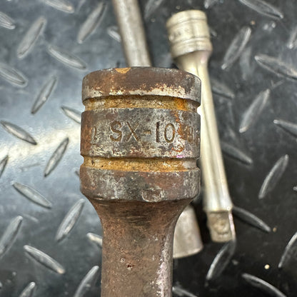 Snap-on 3pc 1/2" Drive Socket Extension Early Old Logo S-12-E SX-5 SX-10