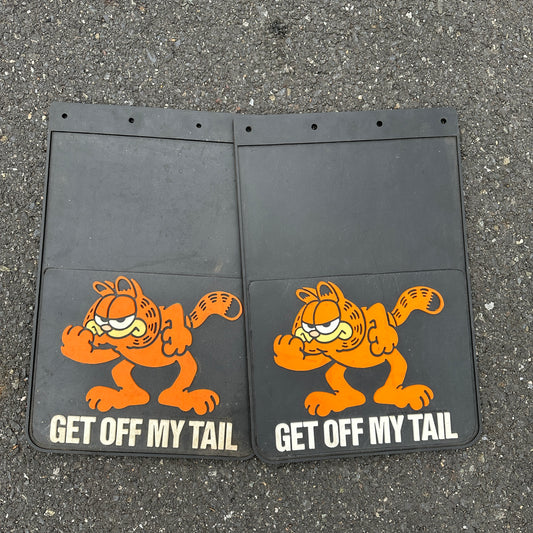 Garfield Get Off My Tail Mud Flaps