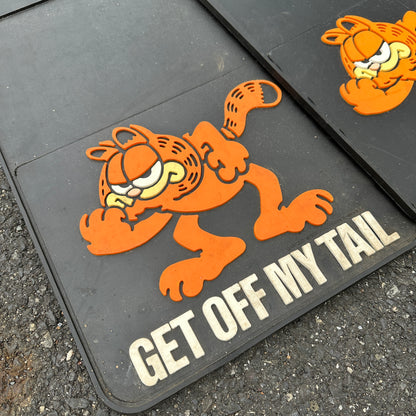 Garfield Get Off My Tail Mud Flaps