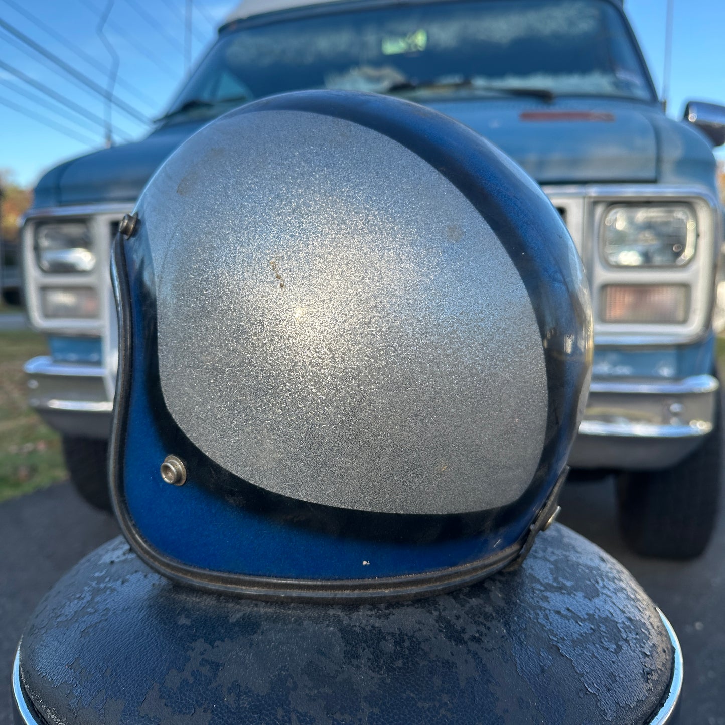 Nesco metalflake 3/4 Helmet