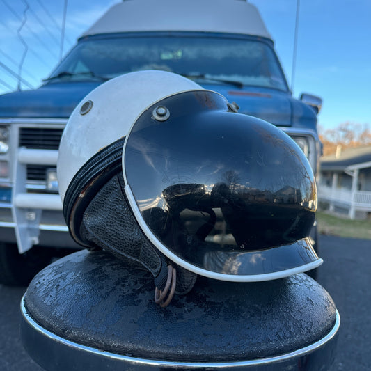 Cosmo 1/2 Helmet with Bubble Shield