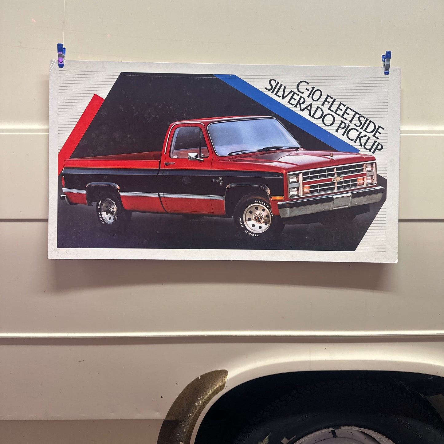 C-10 Fleetside Silverado Pickup  - Original GM Dealership Poster