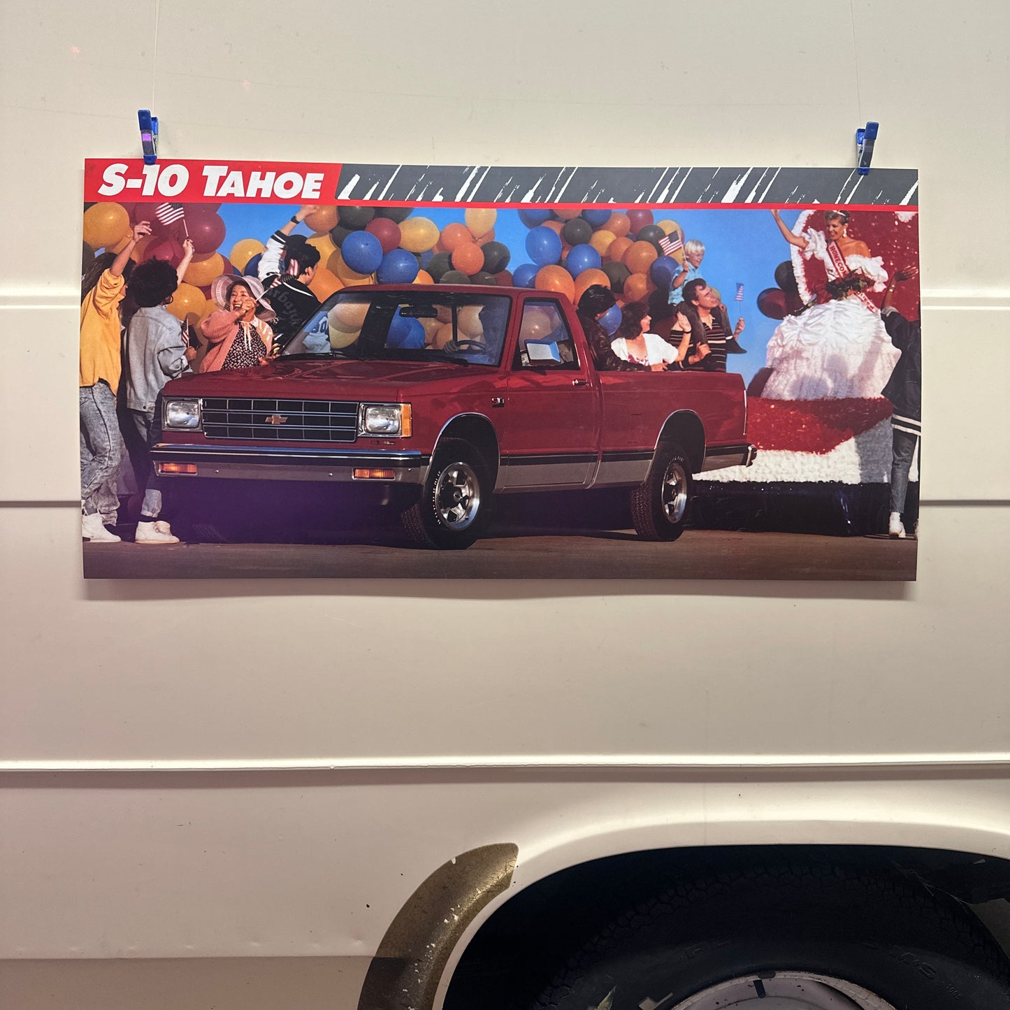 S-10 Tahoe  - Original GM Dealership Poster
