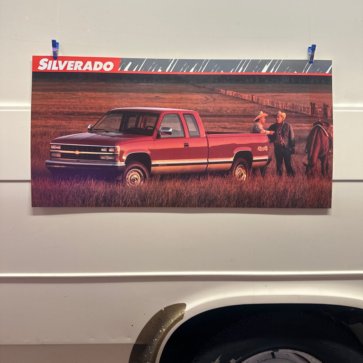 Silverado  - Original GM Dealership Poster