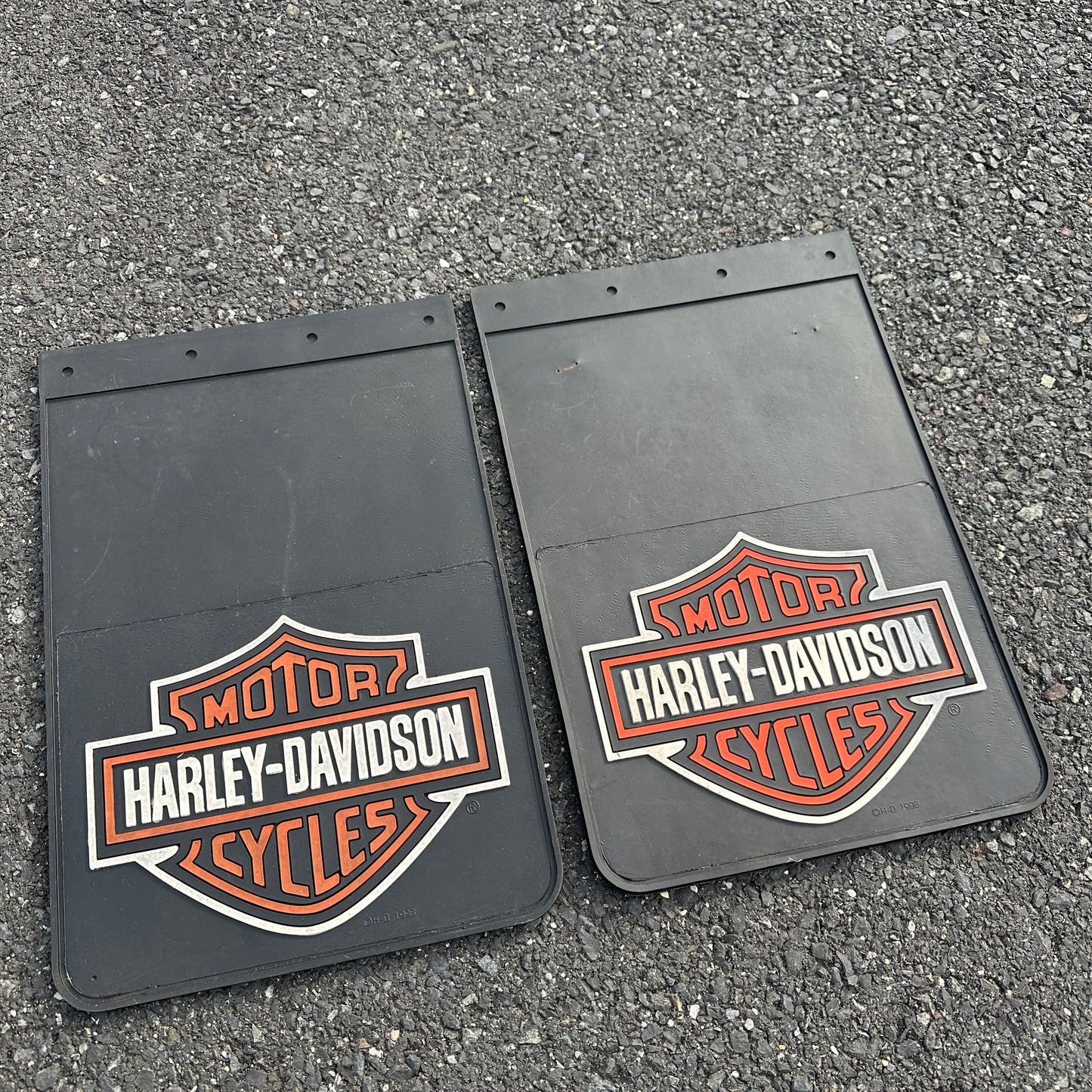NOS Harley Davidson Plasticolor Mud Flaps