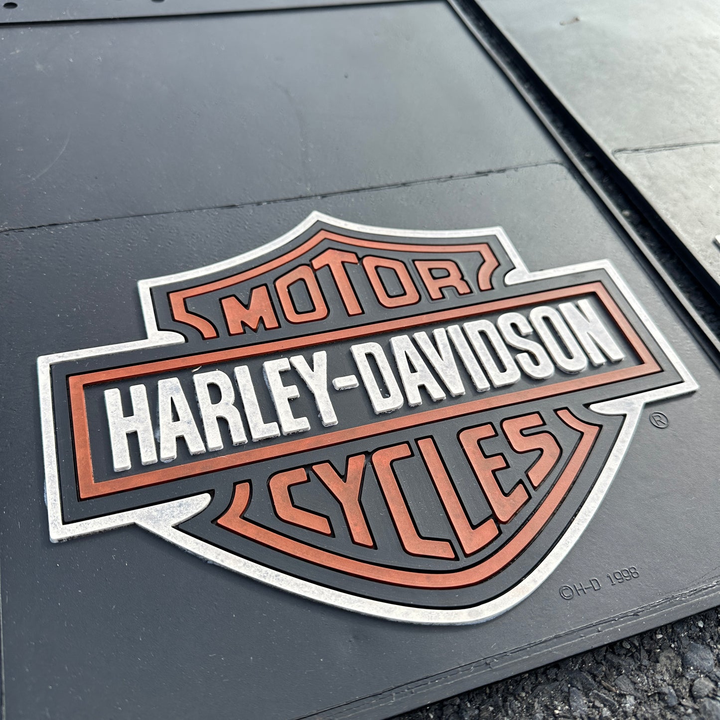 NOS Harley Davidson Plasticolor Mud Flaps