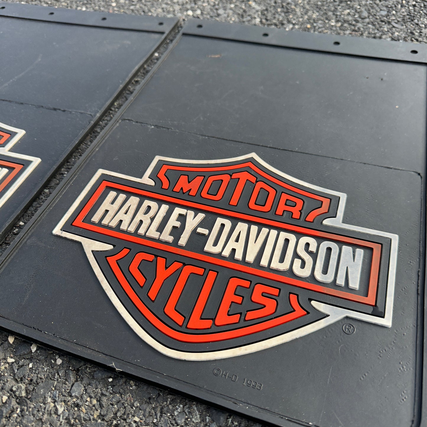 NOS Harley Davidson Plasticolor Mud Flaps