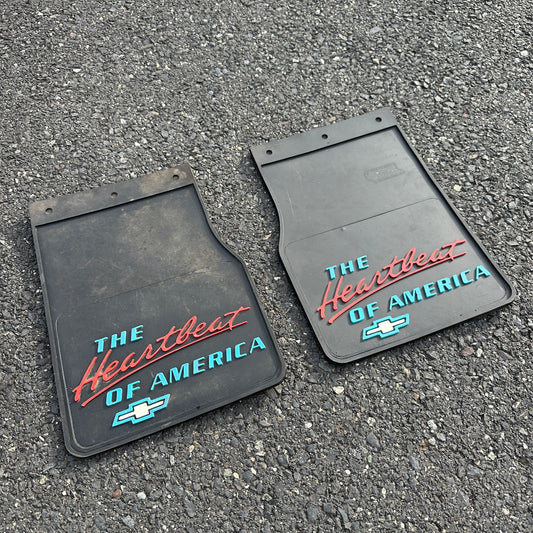 NOS Heartbeat of America Plasticolor Mud Flaps