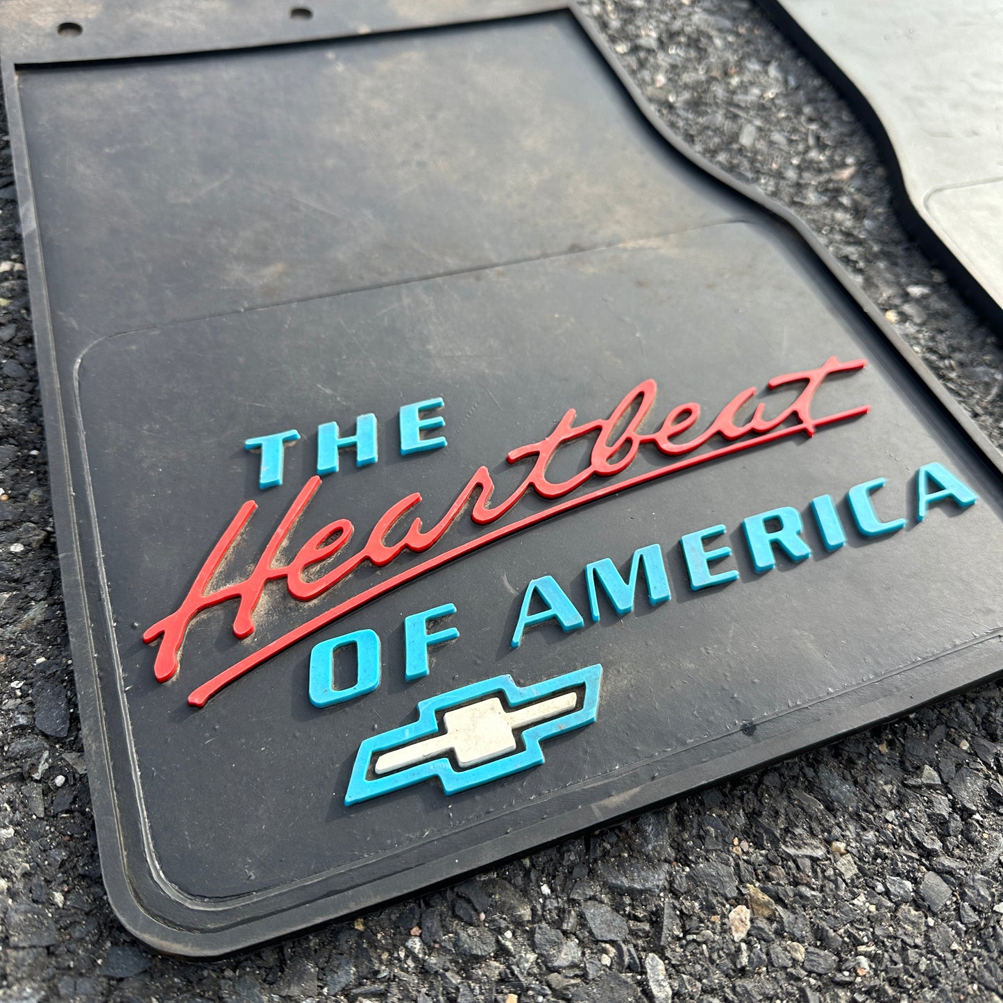 NOS Heartbeat of America Plasticolor Mud Flaps