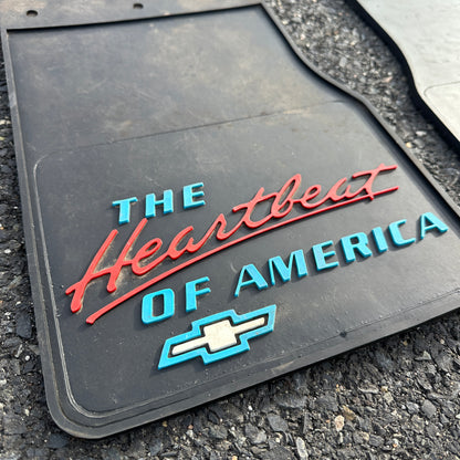 NOS Heartbeat of America Plasticolor Mud Flaps
