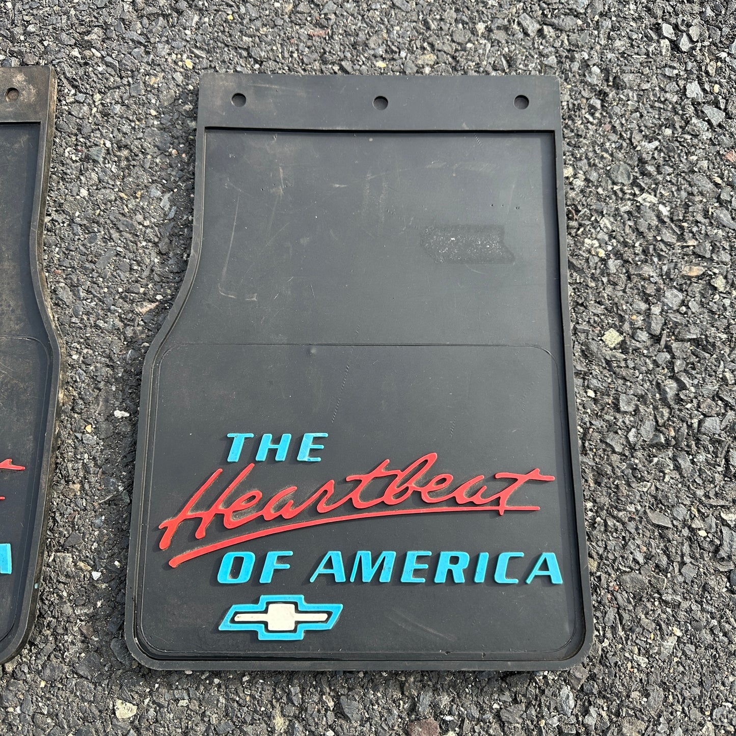 NOS Heartbeat of America Plasticolor Mud Flaps