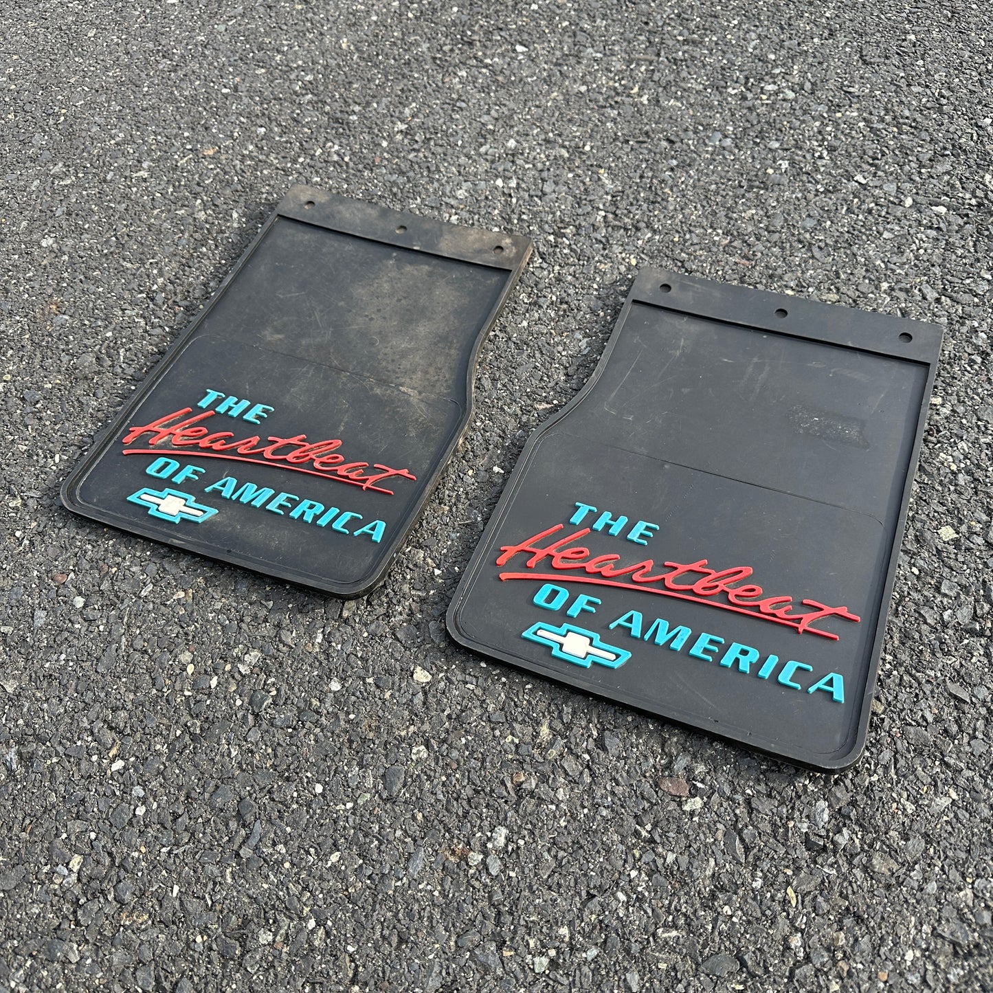 NOS Heartbeat of America Plasticolor Mud Flaps