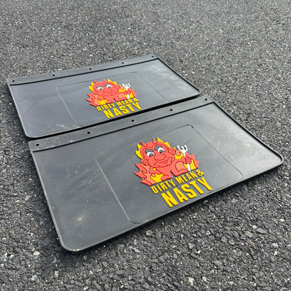 NOS Dirty Mean & Nasty Plasticolor Dually Mud Flaps