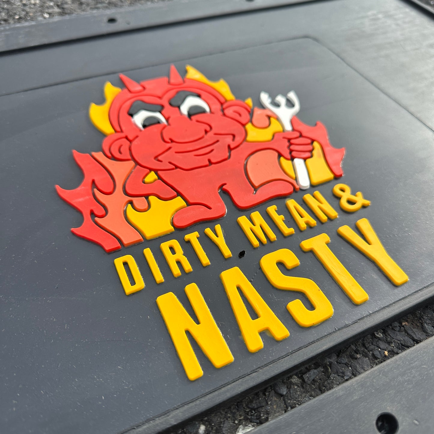 NOS Dirty Mean & Nasty Plasticolor Dually Mud Flaps