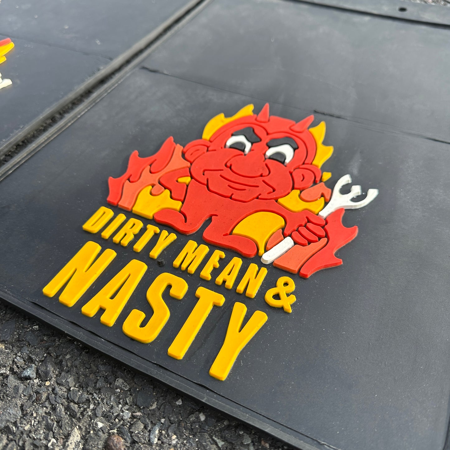 NOS Dirty Mean & Nasty Plasticolor Mud Flaps