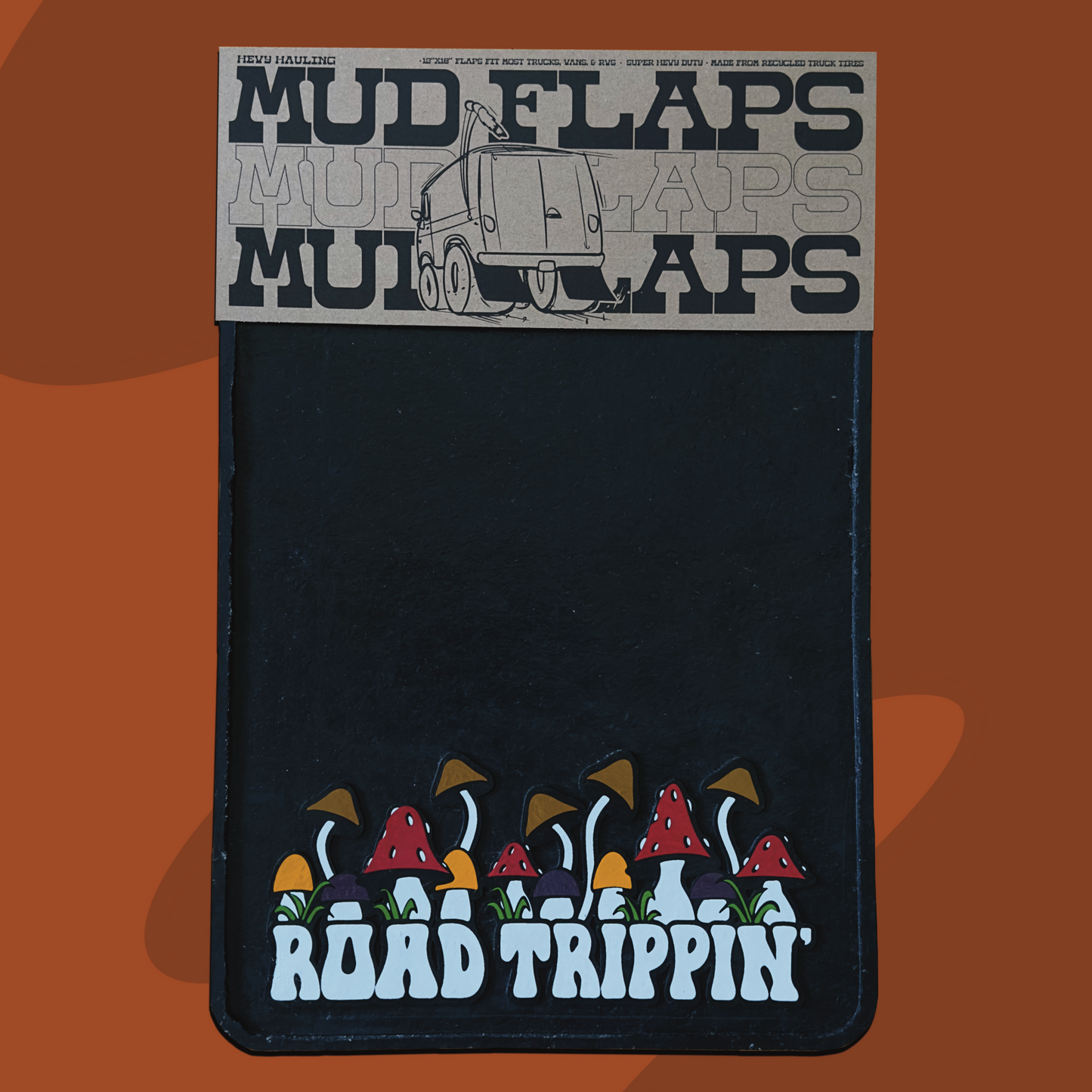 Road Trippin' Mud Flaps - Hevy Big Rig Beef