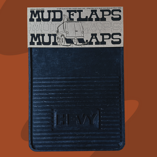 Blackout Mud Flaps - Hevy Big Rig Beef