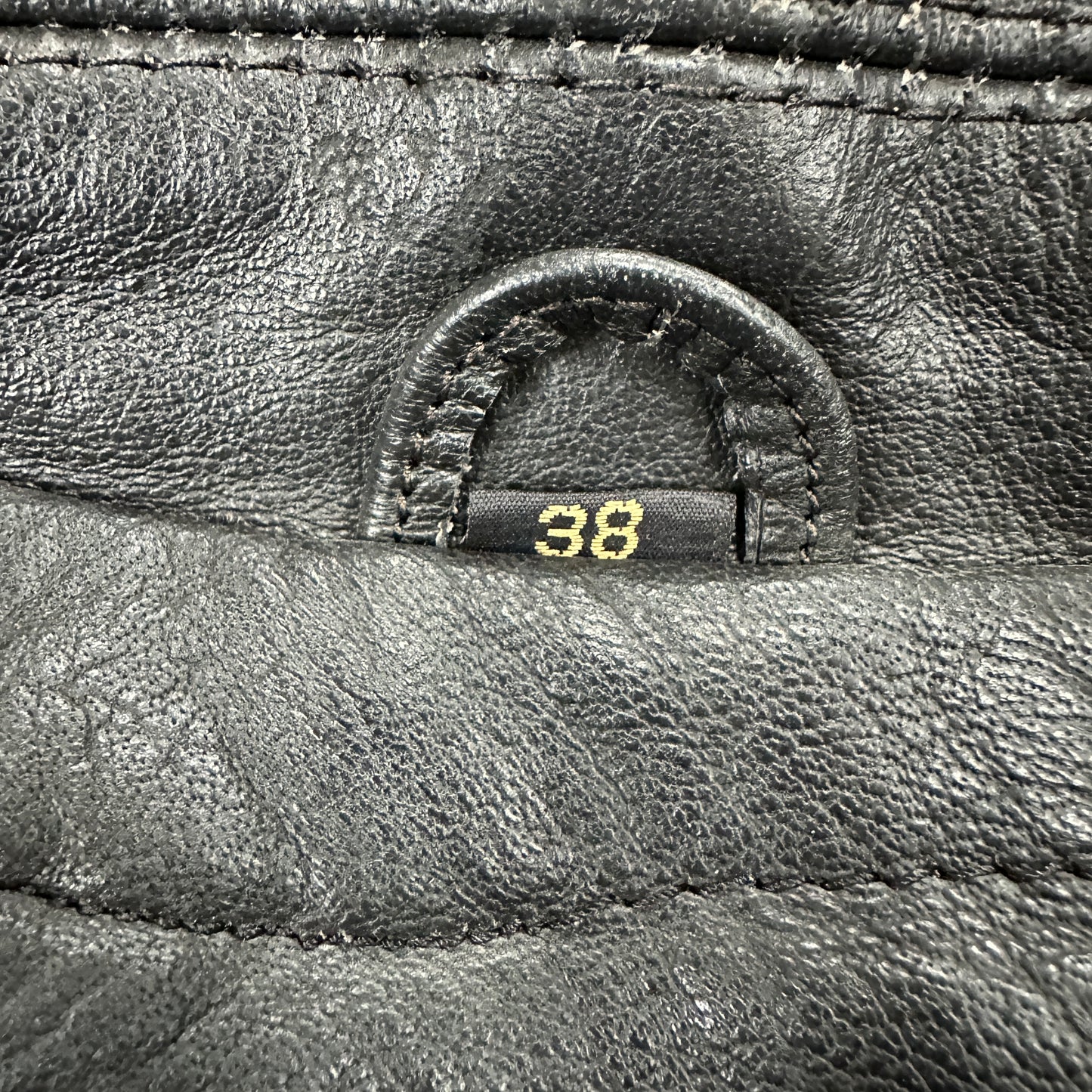 Vintage Fringe Leather Jacket