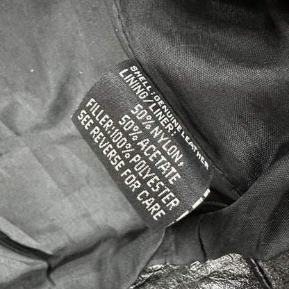 Vintage Fringe Leather Jacket