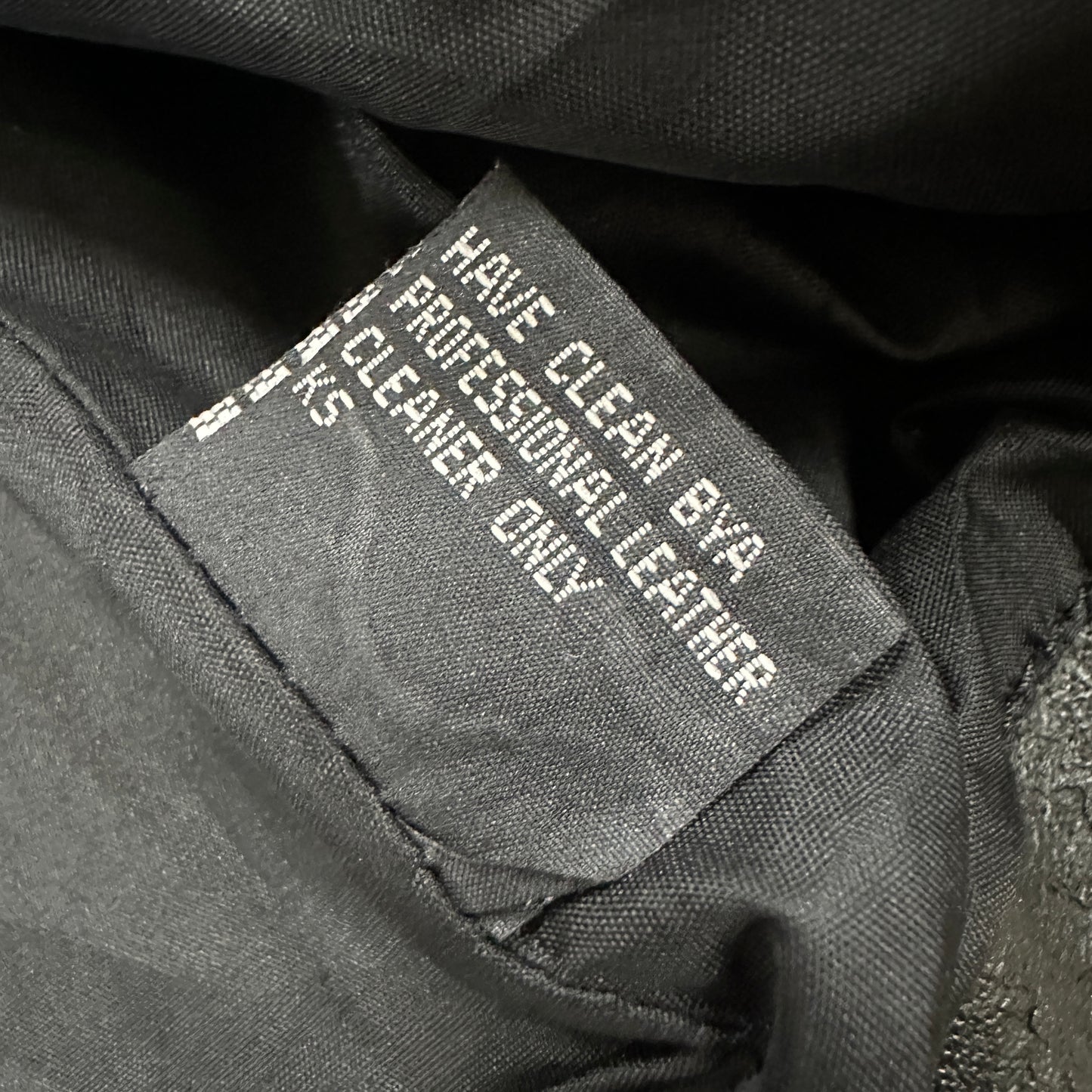 Vintage Fringe Leather Jacket