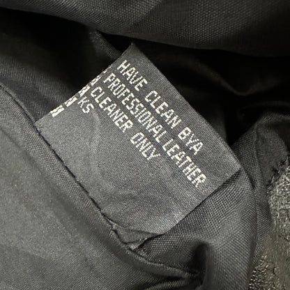 Vintage Fringe Leather Jacket