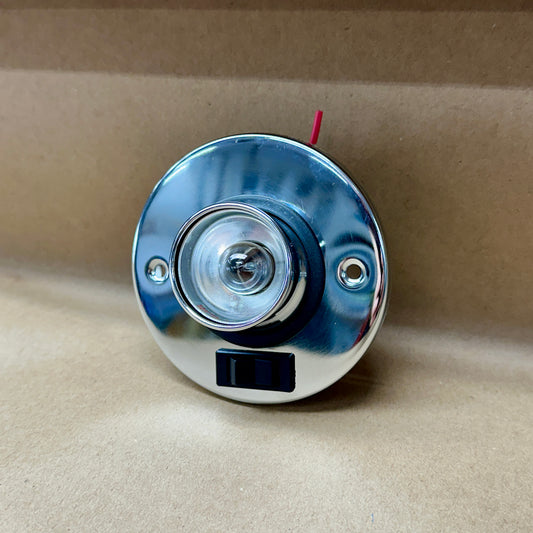 NOS Chrome Swivel Interior Light
