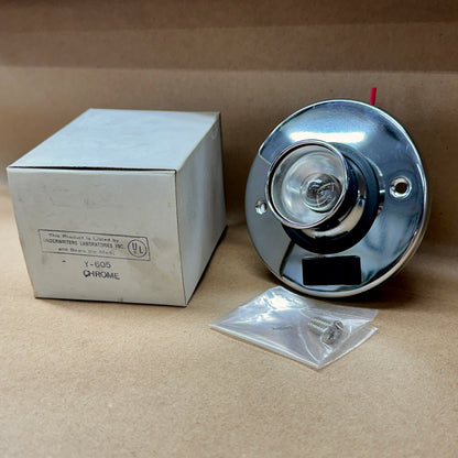 NOS Chrome Swivel Interior Light