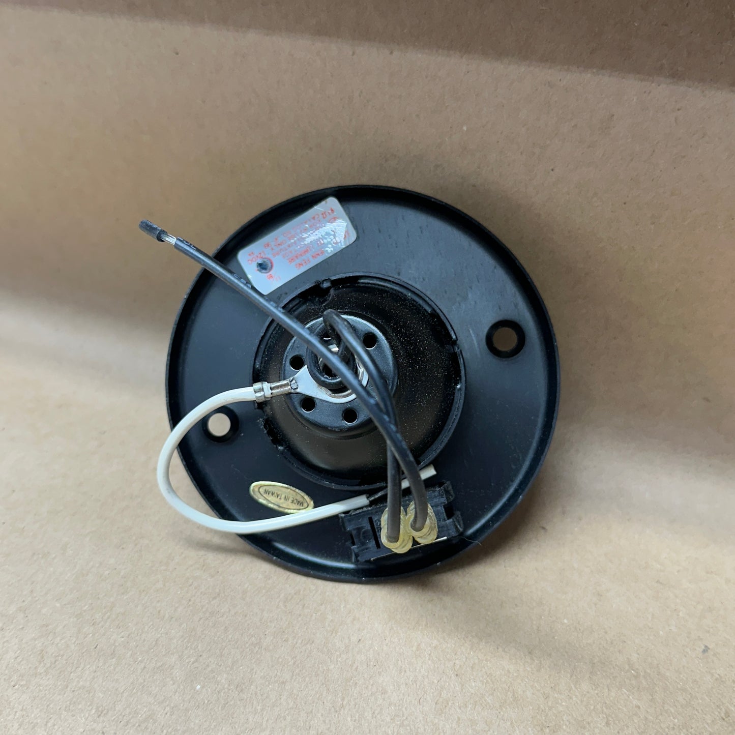 NOS Black Swivel Interior Light