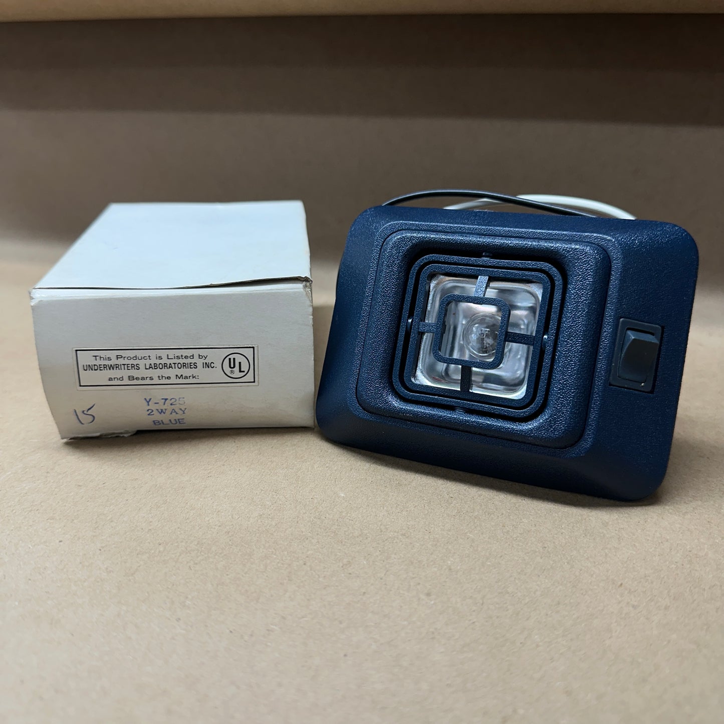 NOS Blue Interior Light