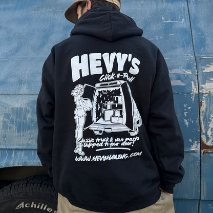 Hevy's Click-N-Pull Hoodie