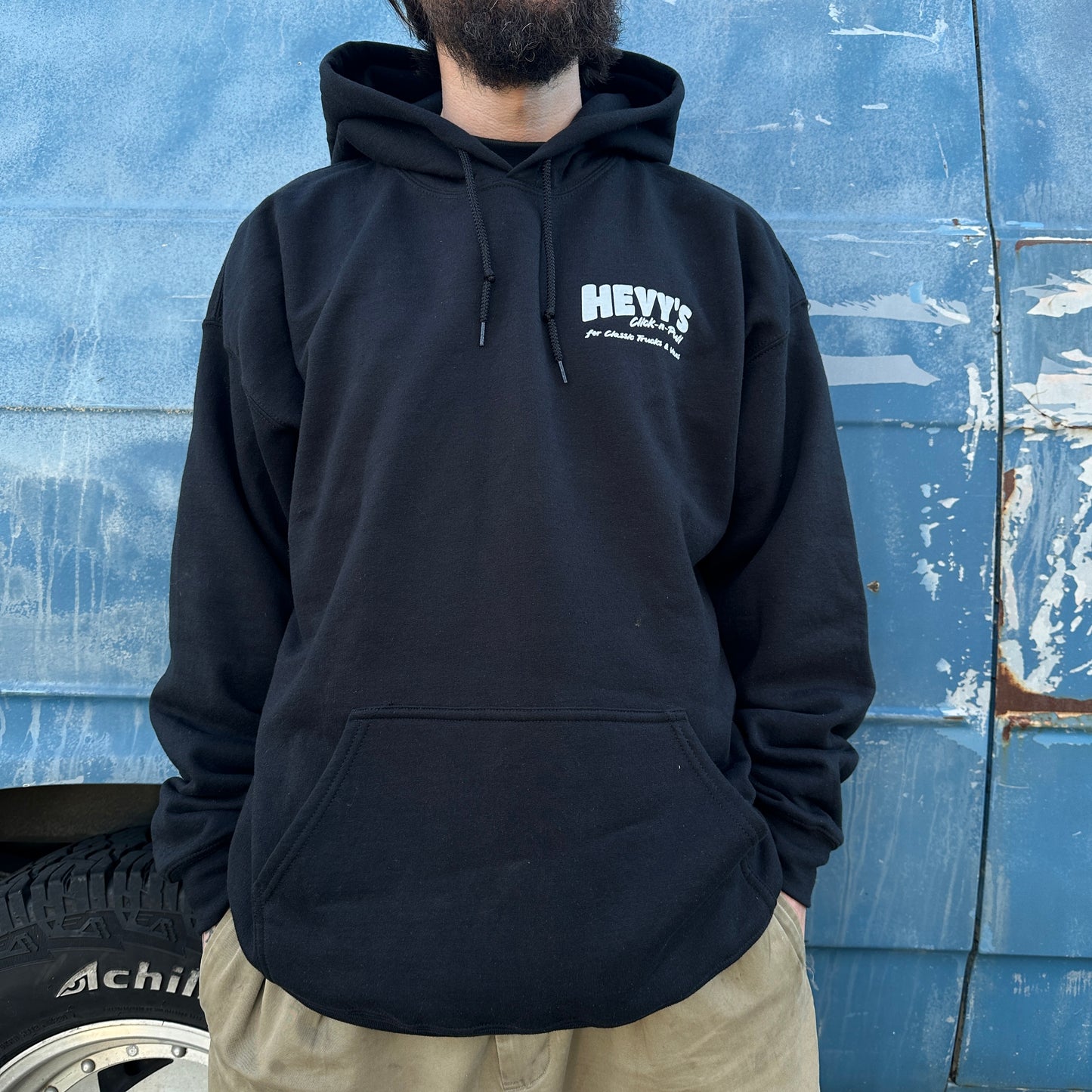 Hevy's Click-N-Pull Hoodie