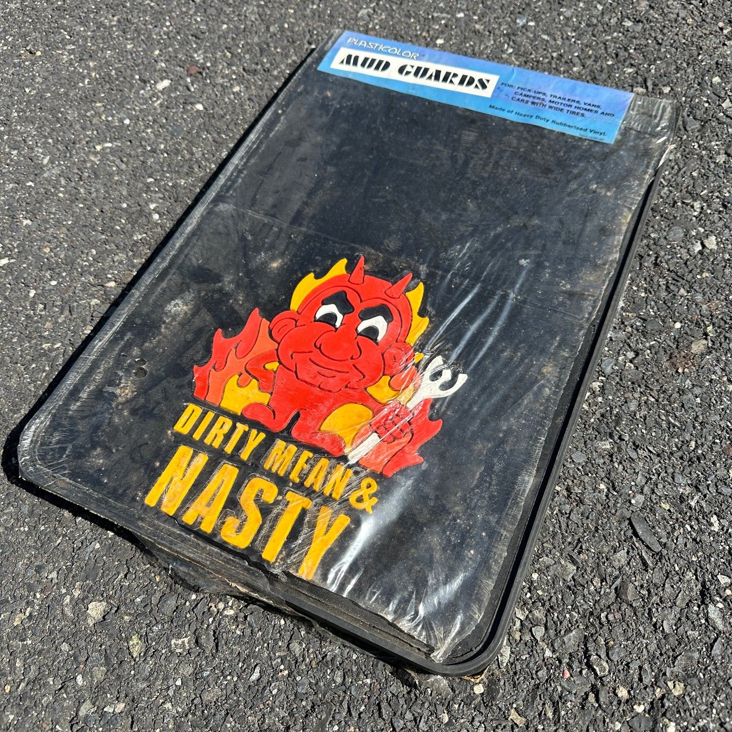 NOS Dirty Mean & Nasty Plasticolor Mud Flaps