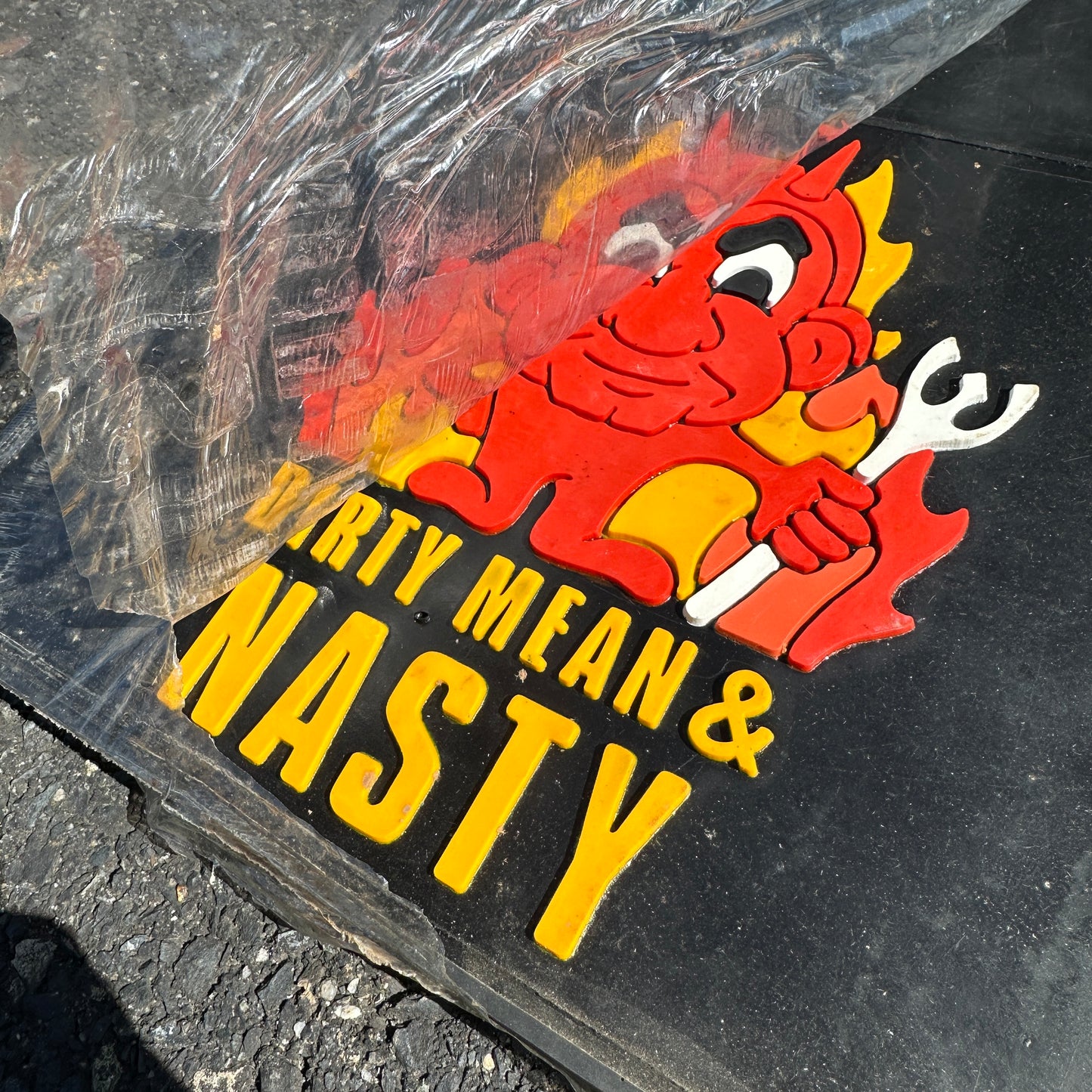 NOS Dirty Mean & Nasty Plasticolor Mud Flaps