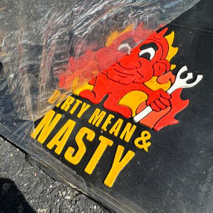 NOS Dirty Mean & Nasty Plasticolor Mud Flaps