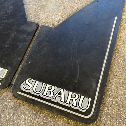 NOS Subaru Mudflaps Small - Plasticolor 14x8